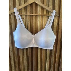 Vanity Fair Body Caress Wire free Bra 72335 Lavender Size 40DD Worn Once